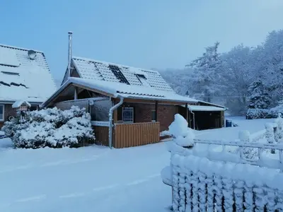 Ferienhaus Jantzen im Winter