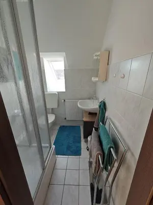 Ein Badezimmer in der Unterkunft Watt'n Wunder