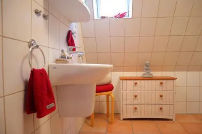 Ein Badezimmer in der Unterkunft Villa am Meer - Casa Mia