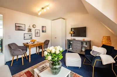 TV/Unterhaltungsangebot in der Unterkunft Haus Alleestraße Apartment 2