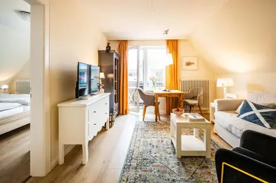 TV/Unterhaltungsangebot in der Unterkunft Apartment Zeppelinstraße