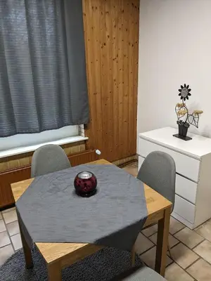 Grundriss der Unterkunft Monteurwohnung Brunsbüttel Südseite