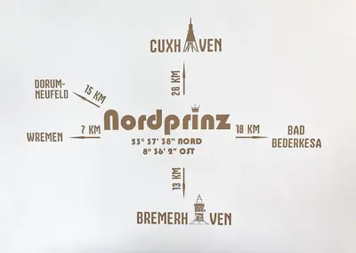 Grundriss der Unterkunft Ferienhaus Nordprinz mit Sauna und Whirlpool