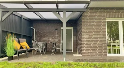 Grundriss der Unterkunft Ferienhaus Nordprinz mit Sauna und Whirlpool