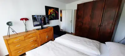 Ein Bett oder Betten in einem Zimmer der Unterkunft Haus Seehütte 303