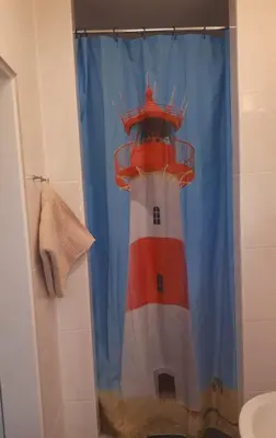 Ein Badezimmer in der Unterkunft Pension Haus Erika