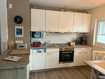 Küche/Küchenzeile in der Unterkunft Apartment Alleestraße