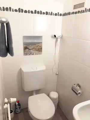 Ein Badezimmer in der Unterkunft Apartments Zur schönen Aussicht
