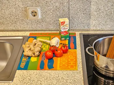 Essen in der Ferienwohnung oder in der Nähe
