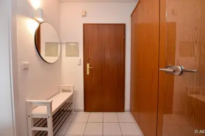 Ein Badezimmer in der Unterkunft Haus 