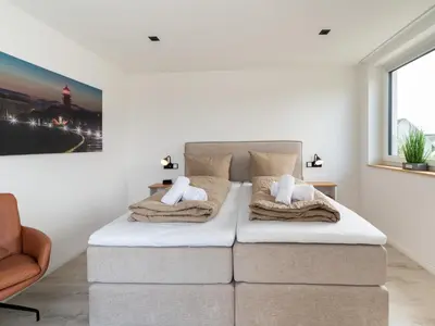 Ein Sitzbereich in der Unterkunft Inseltörn Wohnung 10