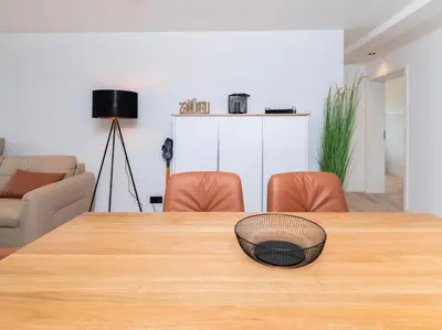 Ein Sitzbereich in der Unterkunft Inseltörn Wohnung 3