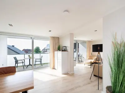 TV/Unterhaltungsangebot in der Unterkunft Inseltörn Wohnung 5