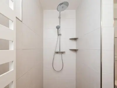 Ein Badezimmer in der Unterkunft Inseltörn Wohnung 12