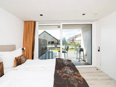 Ein Bett oder Betten in einem Zimmer der Unterkunft Inseltörn Wohnung 1