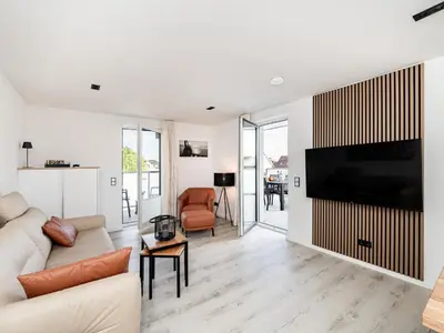 TV/Unterhaltungsangebot in der Unterkunft Inseltörn Wohnung 11