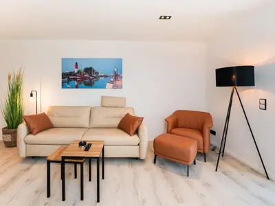 TV/Unterhaltungsangebot in der Unterkunft Inseltörn Wohnung 11