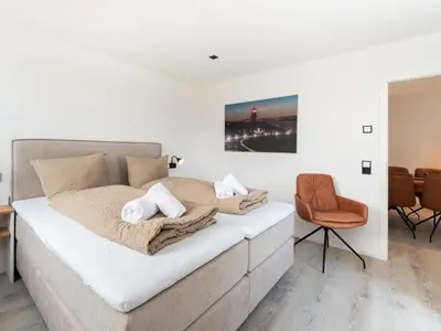 Ein Sitzbereich in der Unterkunft Inseltörn Wohnung 11