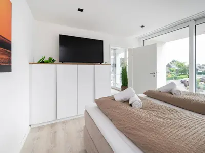 TV/Unterhaltungsangebot in der Unterkunft Inseltörn Wohnung 8