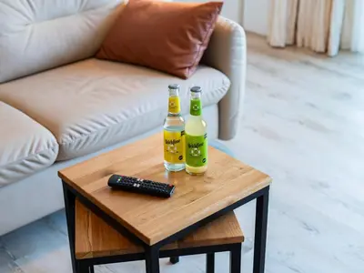 Getränke in der Unterkunft Inseltörn Wohnung 4