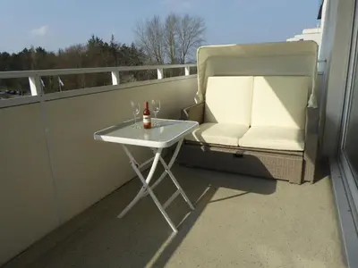 Ein Balkon oder eine Terrasse in der Unterkunft House Poseidon comfort holiday residence