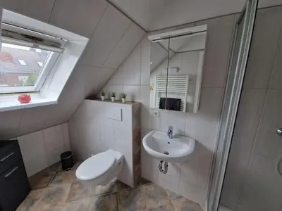 Ein Badezimmer in der Unterkunft ToNi´s Ankerplatz Comfortable holiday residence