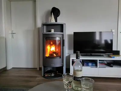 TV/Unterhaltungsangebot in der Unterkunft Ferienkate am Deich