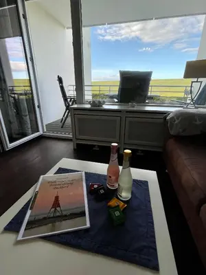 TV/Unterhaltungsangebot in der Unterkunft Backbord