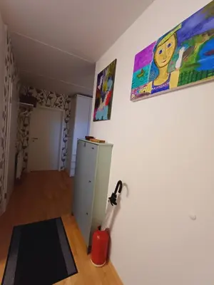 Küche/Küchenzeile in der Unterkunft Ferienwohnung Seelenbrise
