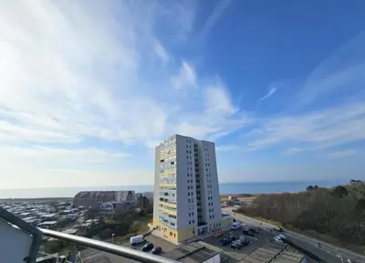 Ein allgemeiner Meerblick oder ein Meerblick von der Ferienwohnung aus