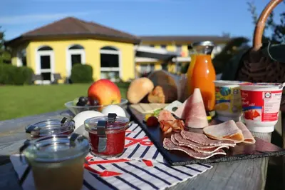 Essen in der Ferienwohnung oder in der Nähe