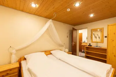 Ein Bett oder Betten in einem Zimmer der Unterkunft Haus Vogelsand, App 301