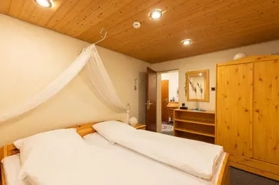 Ein Bett oder Betten in einem Zimmer der Unterkunft Haus Vogelsand, App 301