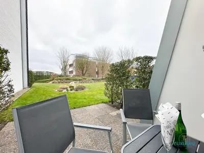 Ein Garten an der Unterkunft Duhnenbüdje