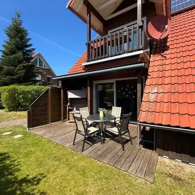 Allergiker freundliche Ferienwohnung in Sahlenburg inklusive Strandkorb