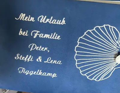 Grundriss der Unterkunft Nordsee direkt Garten Hallenbad und Sauna Strandkorb in der Saison