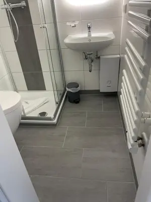 Ein Badezimmer in der Unterkunft Steinmarne Wohnung 6