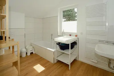 Ein Badezimmer in der Unterkunft Nordseeliebe