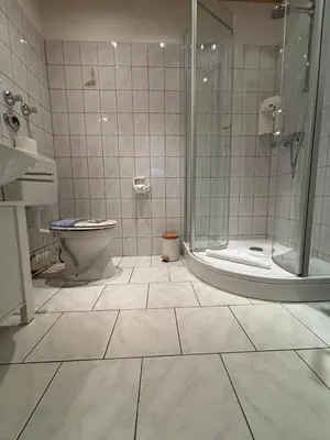 Ein Badezimmer in der Unterkunft Haus Poseidon, Apartment POS03