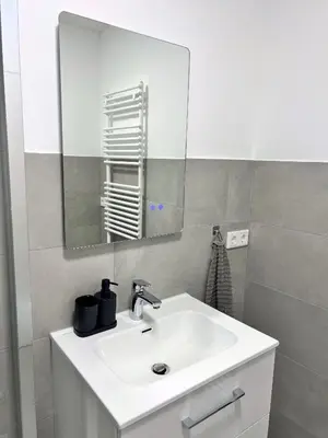 Ein Badezimmer in der Unterkunft Lord Nelson 101