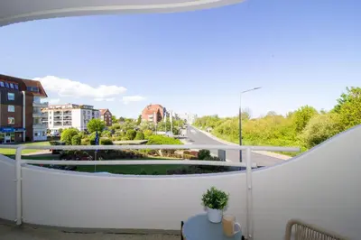 Ein Balkon oder eine Terrasse in der Unterkunft Lord Nelson 101