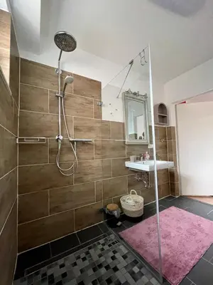 Ein Badezimmer in der Unterkunft Wattrevier No4