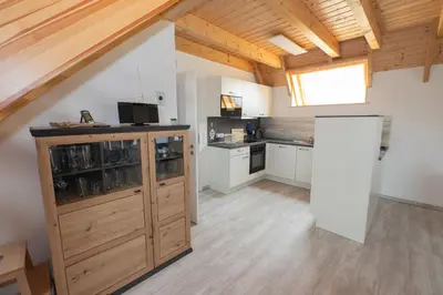 Küche/Küchenzeile in der Unterkunft Ferienhaus Hans Albers 2