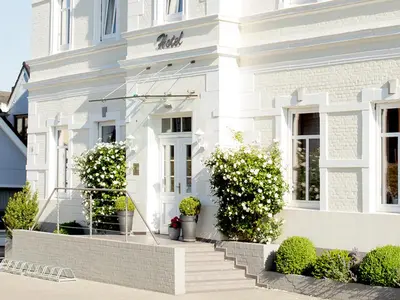Das Gebäude in dem sich das Hotel befindet