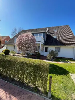Ein Garten an der Unterkunft 