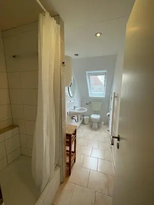 Ein Badezimmer in der Unterkunft 