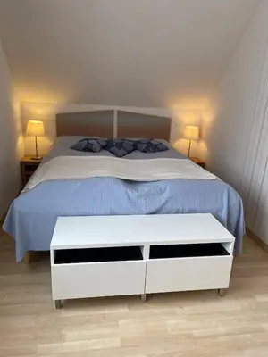 Ein Bett oder Betten in einem Zimmer der Unterkunft 