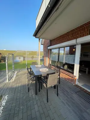 Ein Balkon oder eine Terrasse in der Unterkunft 