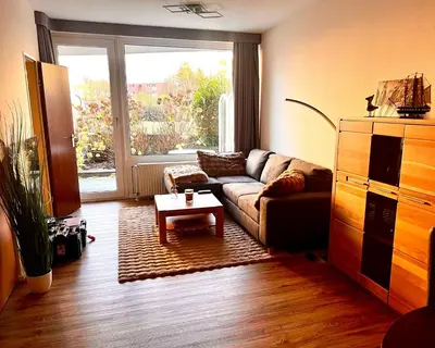 Ein Sitzbereich in der Unterkunft Lord Nelson Apartment 14