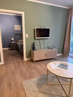 TV/Unterhaltungsangebot in der Unterkunft Ferienwohnung in Dorum